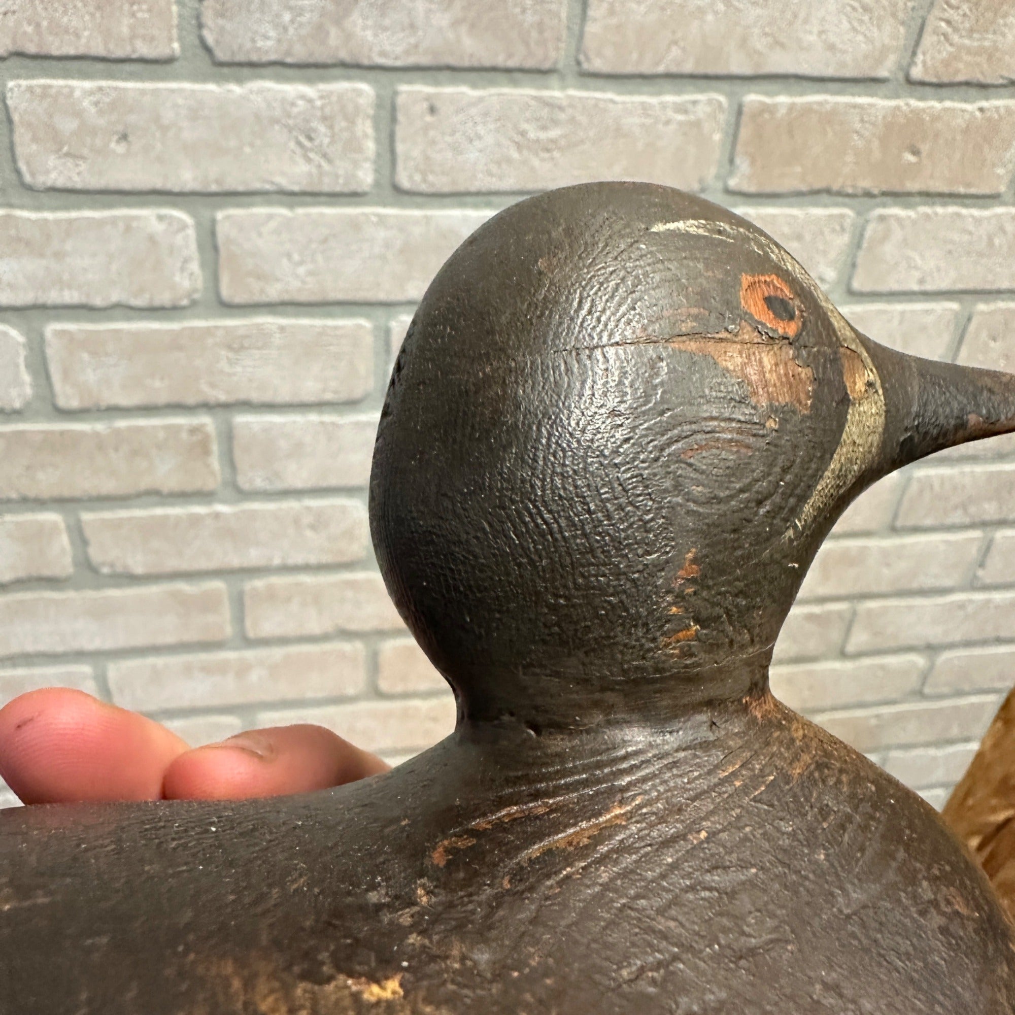 Pair Early Mason Teals Painted Eye Original Paint Duck Decoys