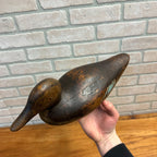 Pair Early Mason Teals Painted Eye Original Paint Duck Decoys