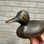 Pair Early Mason Teals Painted Eye Original Paint Duck Decoys