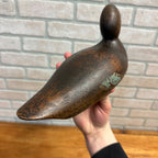 Pair Early Mason Teals Painted Eye Original Paint Duck Decoys