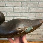 Pair Early Mason Teals Painted Eye Original Paint Duck Decoys