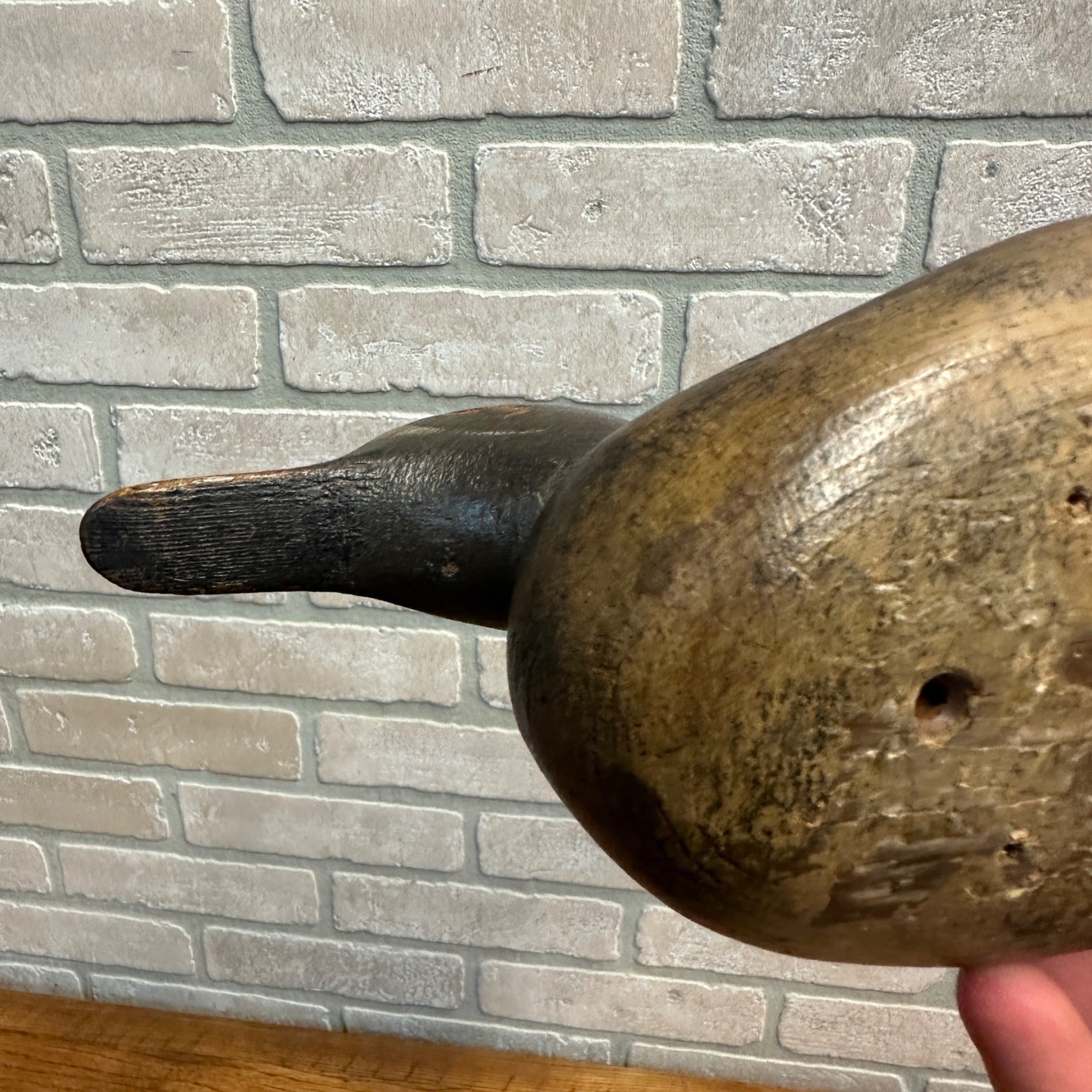 Pair Early Mason Teals Painted Eye Original Paint Duck Decoys