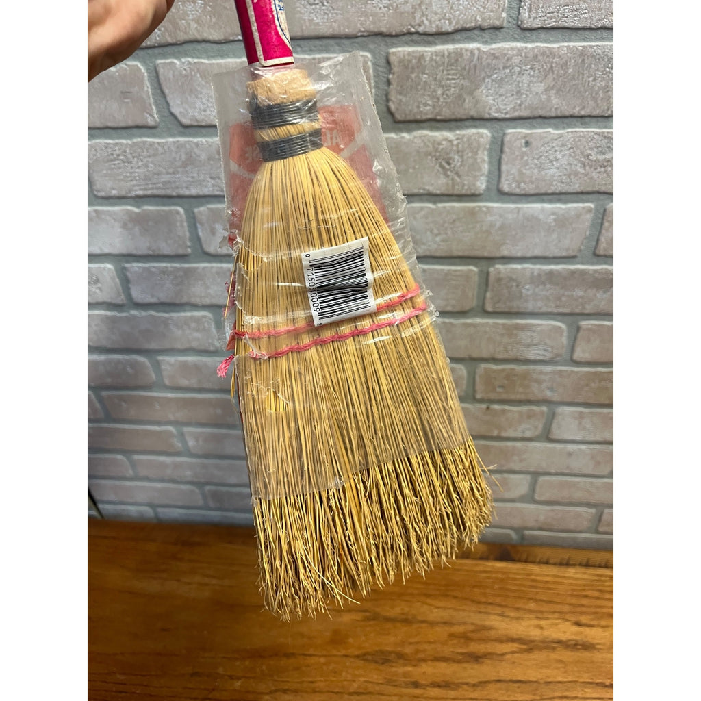 Vintage Skilcraft Child's Broom Straw Industries for Blind Greensboro NC NOS
