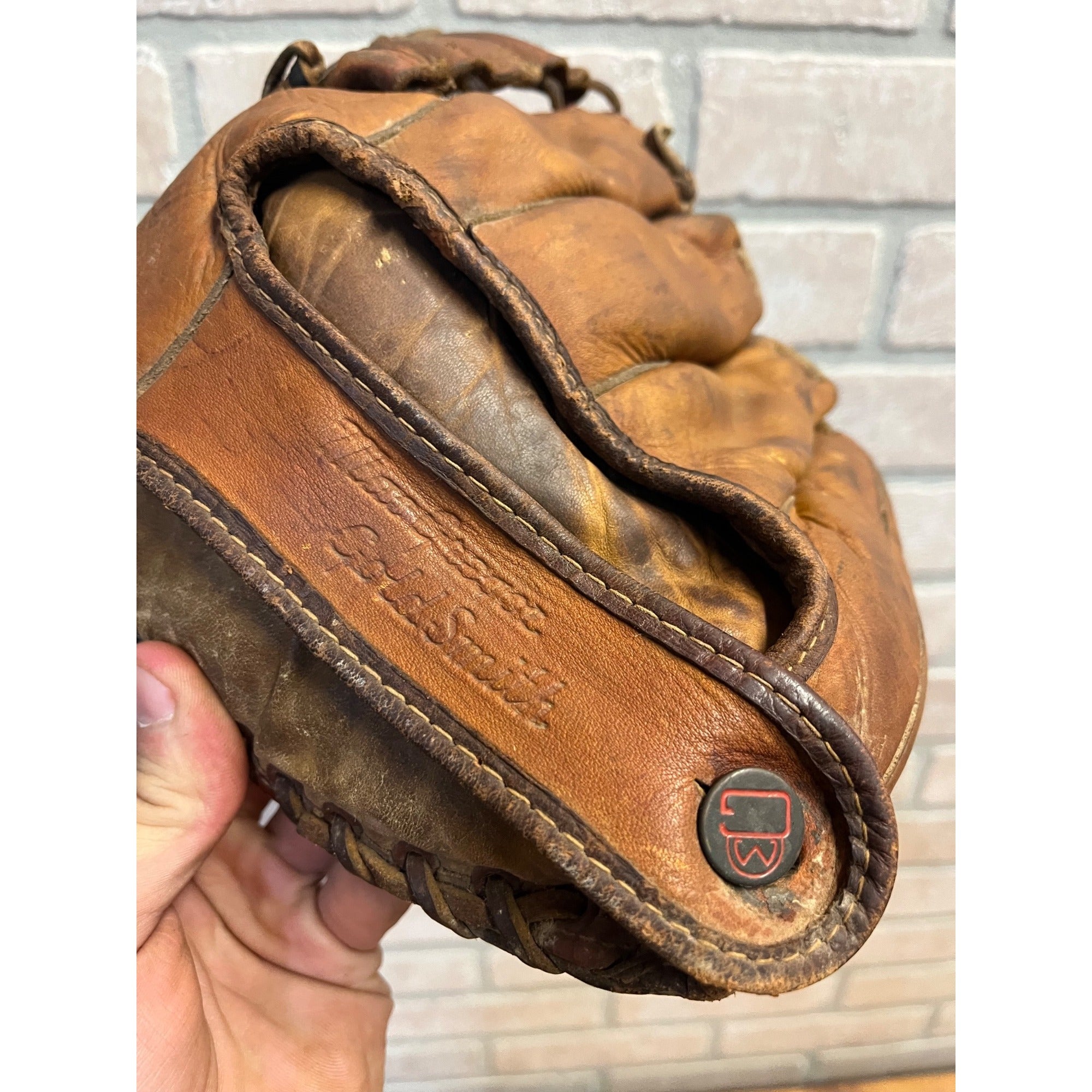 Vintage 1948 MacGregor Goldsmith G118 Pete Reiser Baseball Glove Brooklyn Dodgers