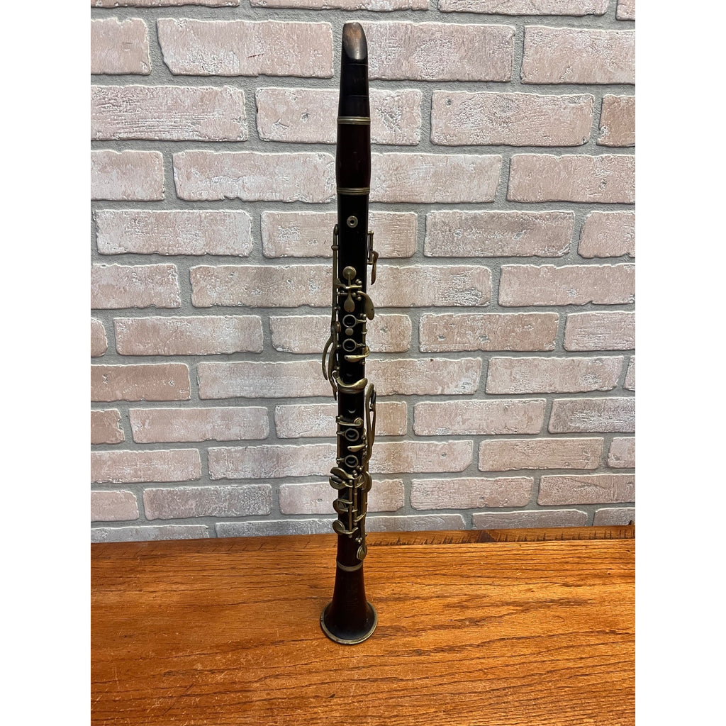 Vintage 1900s Jerome Thibouville-Lamy French Wooden Clarinet JTL - Parts/Restore
