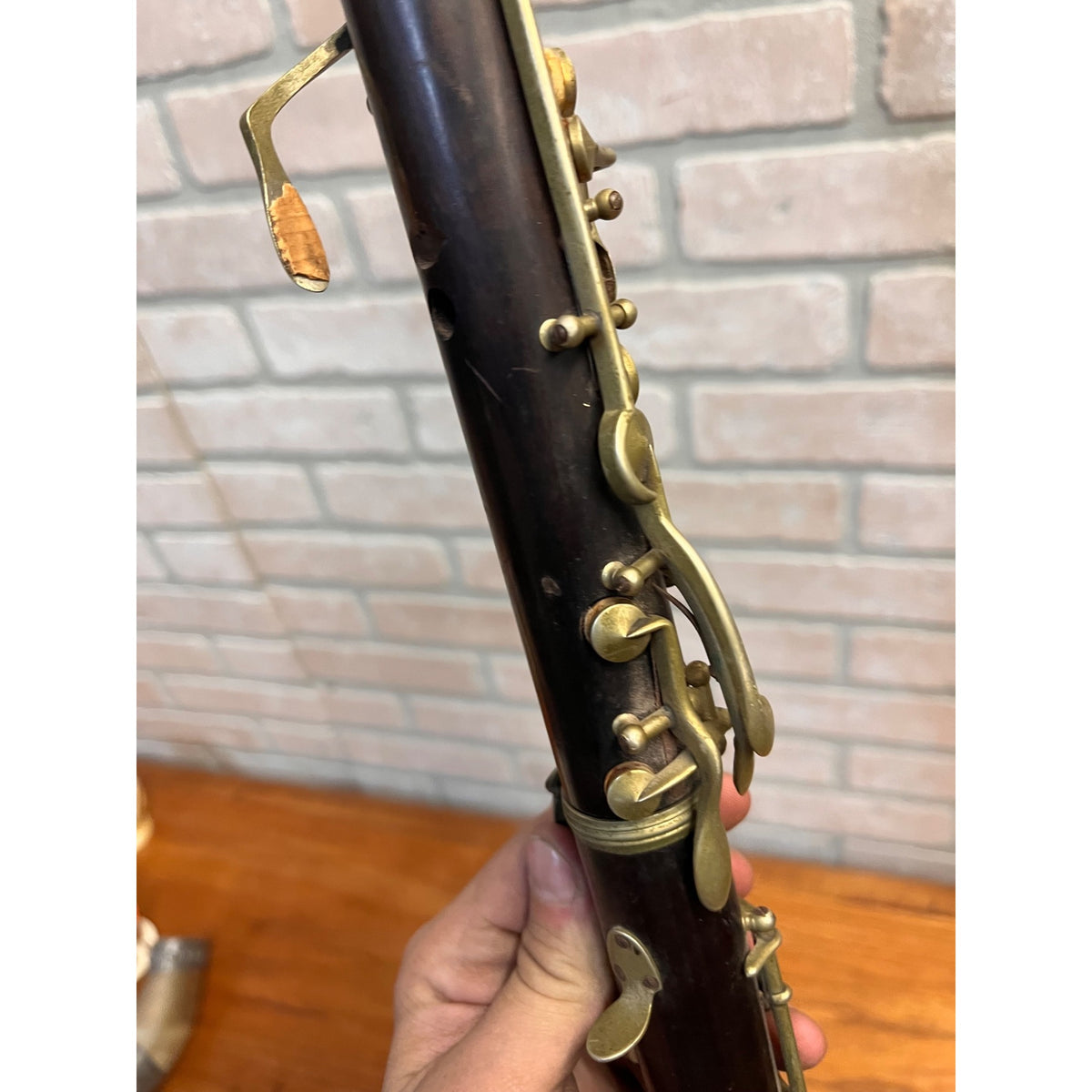 Vintage 1900s Jerome Thibouville-Lamy French Wooden Clarinet JTL - Parts/Restore