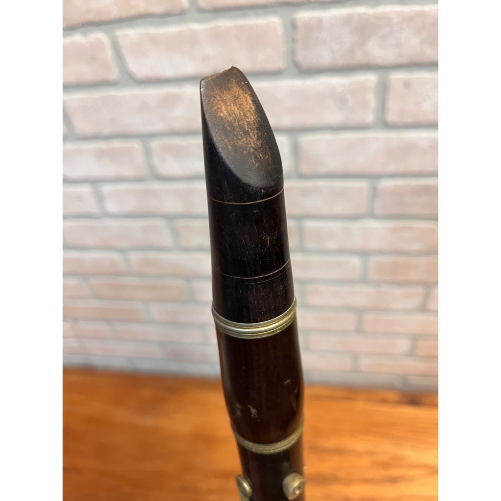 Vintage 1900s Jerome Thibouville-Lamy French Wooden Clarinet JTL - Parts/Restore