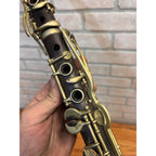 Vintage 1900s Jerome Thibouville-Lamy French Wooden Clarinet JTL - Parts/Restore