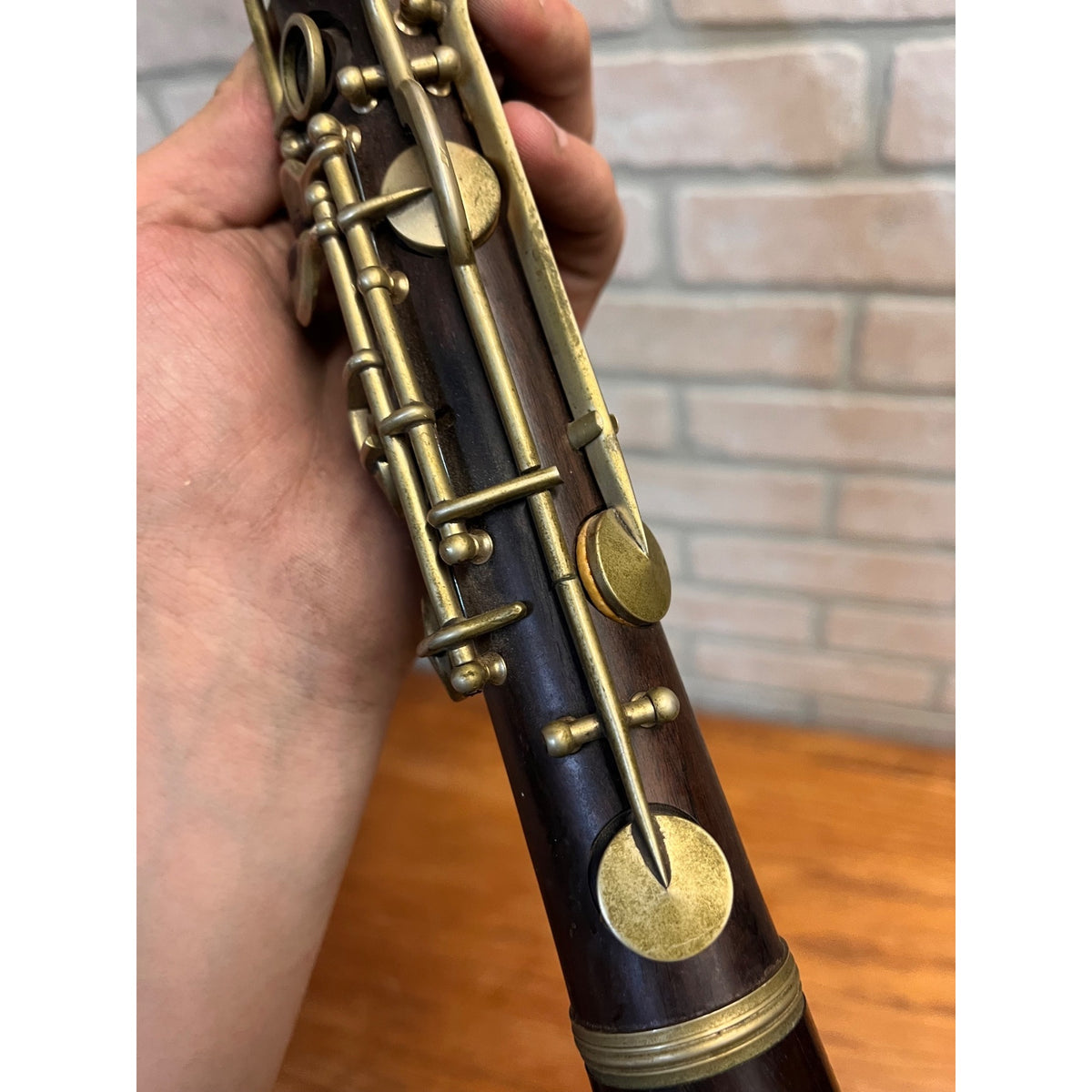 Vintage 1900s Jerome Thibouville-Lamy French Wooden Clarinet JTL - Parts/Restore