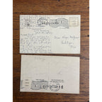 Vintage Lot (2) Joliet Illinois Postcards Hickory Creek East park + Dellwood Park ILL