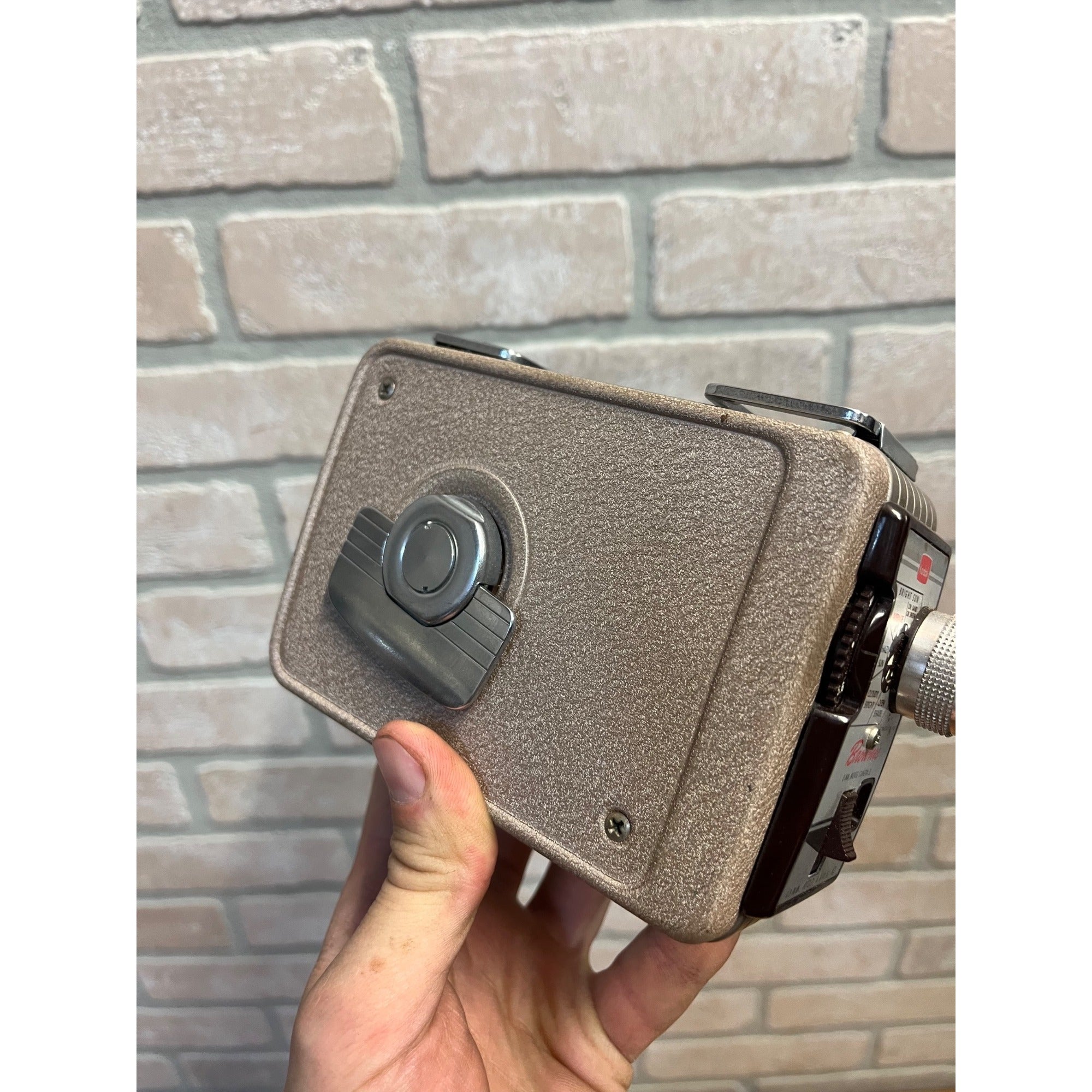 Vintage Eastman Kodak Co. Brownie 8mm Movie Camera II Mid-Century Spring-Wound Circa 1959 Untested