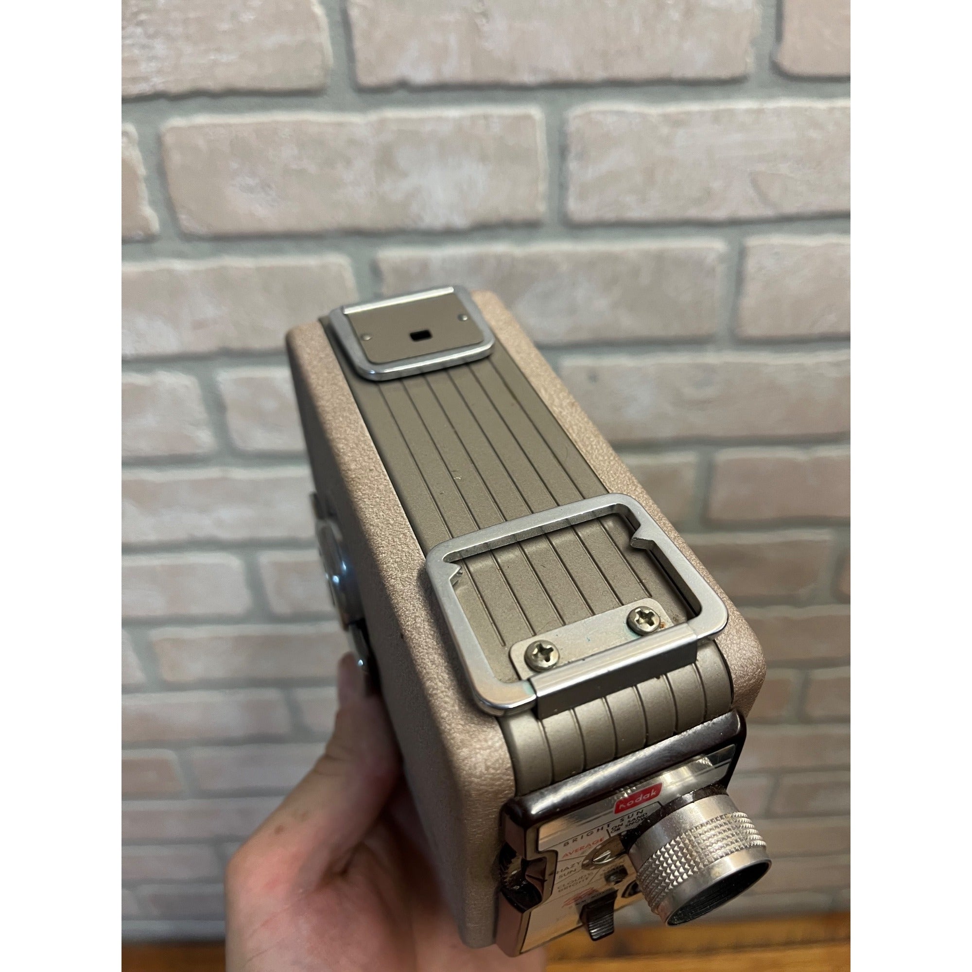 Vintage Eastman Kodak Co. Brownie 8mm Movie Camera II Mid-Century Spring-Wound Circa 1959 Untested