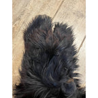 Vintage Bear Skin Fur Leather Gauntlet Mittens Lined Early 1900 Men's Gloves