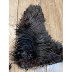 Vintage Bear Skin Fur Leather Gauntlet Mittens Lined Early 1900 Men's Gloves