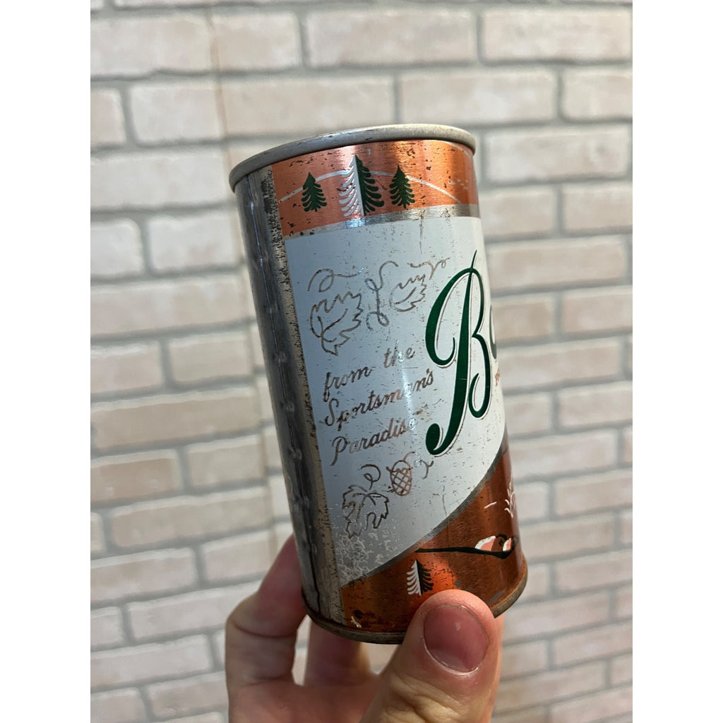 Vintage Beer Can Bosch Premium Beer From The Sportsman’s Paradise Pull Top