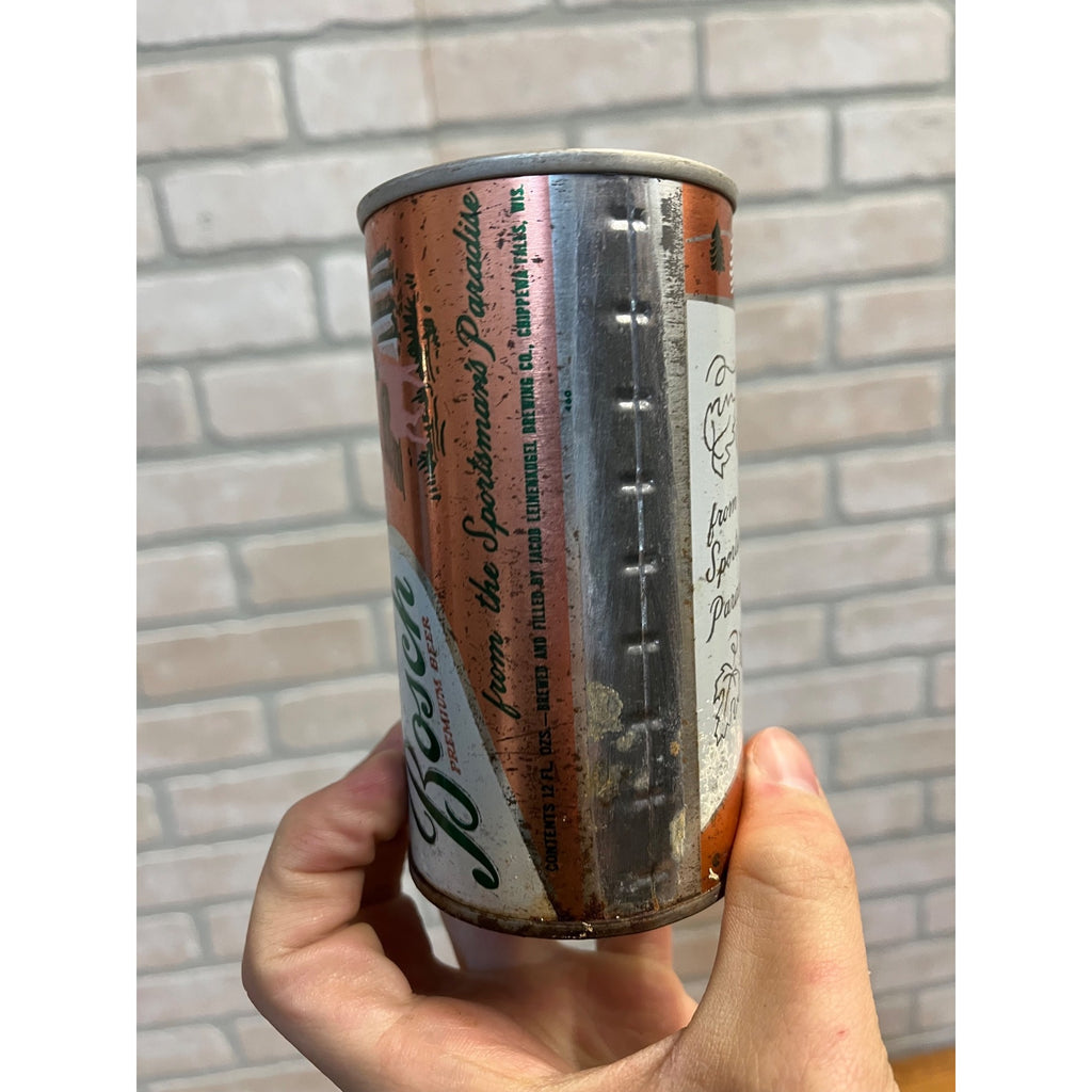 Vintage Beer Can Bosch Premium Beer From The Sportsman’s Paradise Pull Top