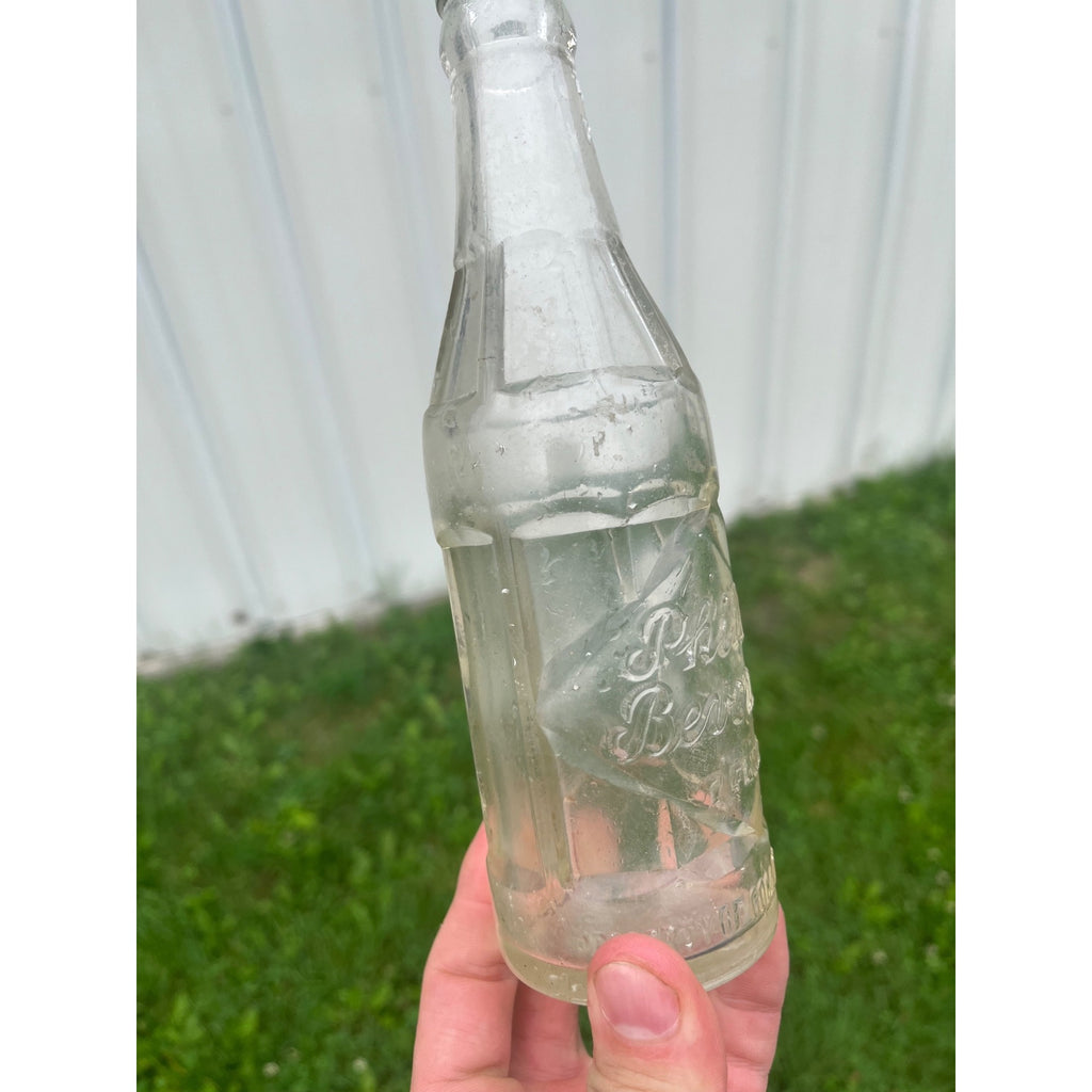 1930s Phillips Beverages Coca Cola Embossed Glass Soda Bottle 7 oz. Phillips WIS.