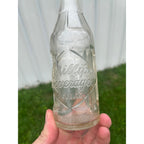 1930s Phillips Beverages Coca Cola Embossed Glass Soda Bottle 7 oz. Phillips WIS.