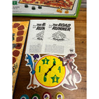 Vintage 1982 Road Runner Pop Up Board Game Warner Bros Looney Tunes Complete