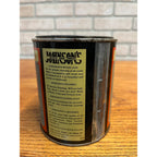 Vintage SC Johnson's Tin Metal Coin Bank Prepared Wax Wood Finish Polish