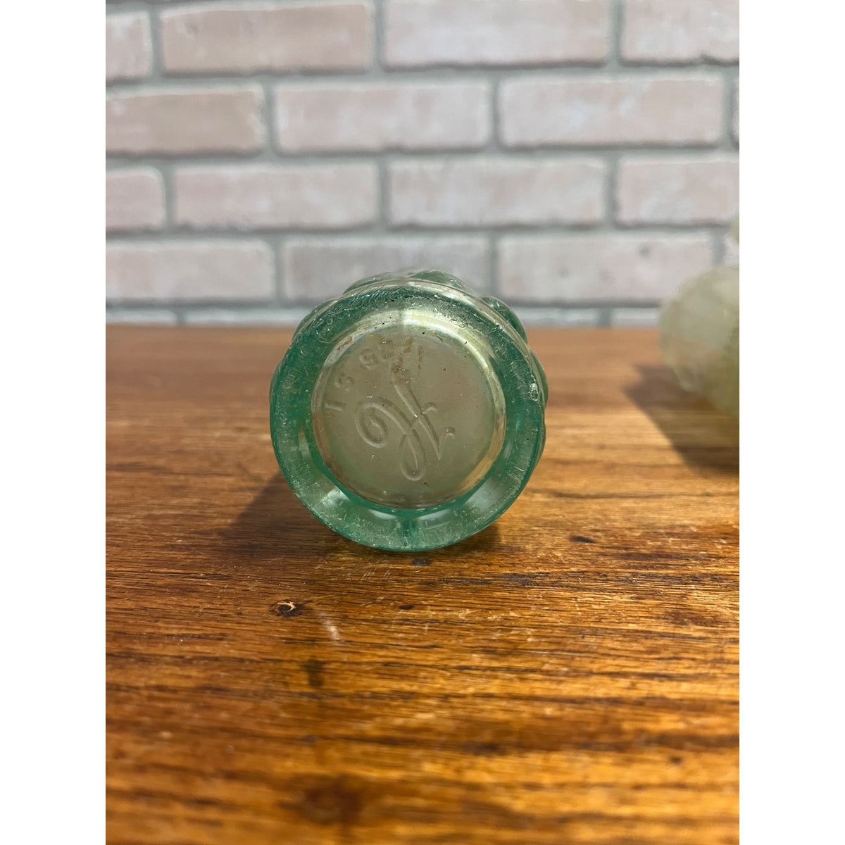Vintage (4) E.L. Hustings Co Milwaukee Wis Soda Bottles Aqua Embossed