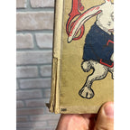 1917 Peter Rabbit Goes to School By Louise Field Antique Hardcover Book with Illustrations By Virginia Albert