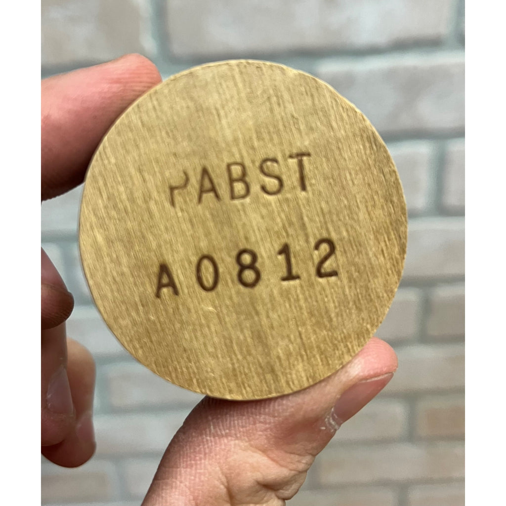 Vintage Pre-Prohibition Pabst Blue Ribbon Beer Barrel Keg Stopper Bung