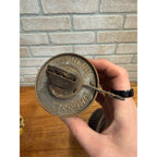 Chicago Milwaukee St Paul Railroad Adlake Kerosene Lantern Etched Orange Globe