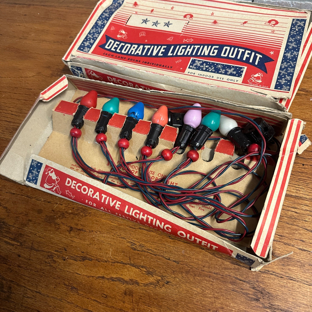 (2) Boxes Decorative Lighting Outfits Christmas Tree String Lights Rough