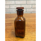 Vintage Pharm Med Tincher of Iodine Poison Bottle Skull Crossbones