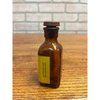 Vintage Pharm Med Tincher of Iodine Poison Bottle Skull Crossbones