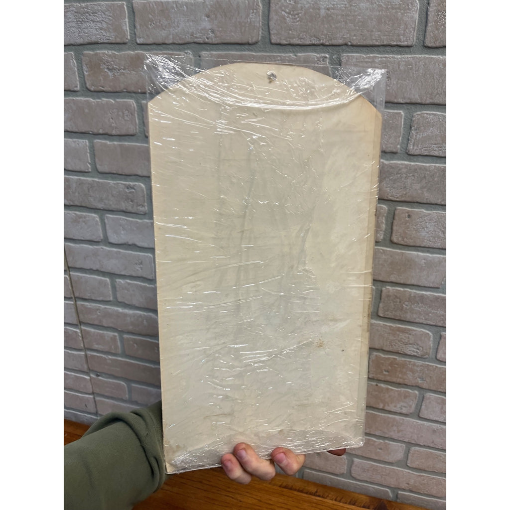 Vintage 1940s Resto Foot Cream Drug Store Advertising Display Sign NOS NEW