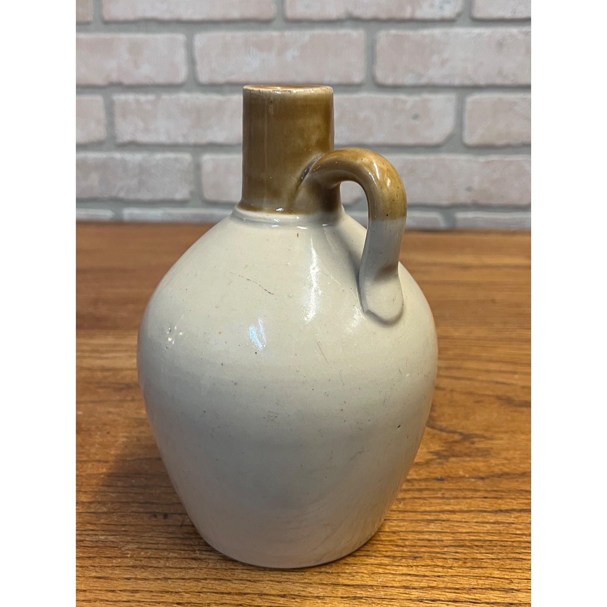 Vintage Berthold Rebenhorst Nordhausen Kornschnapps Stoneware Jug with Handle