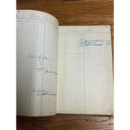 Vintage 1930s Frank Georgeson Farm Implement Dealer Ledger Book Redgranite, Wis