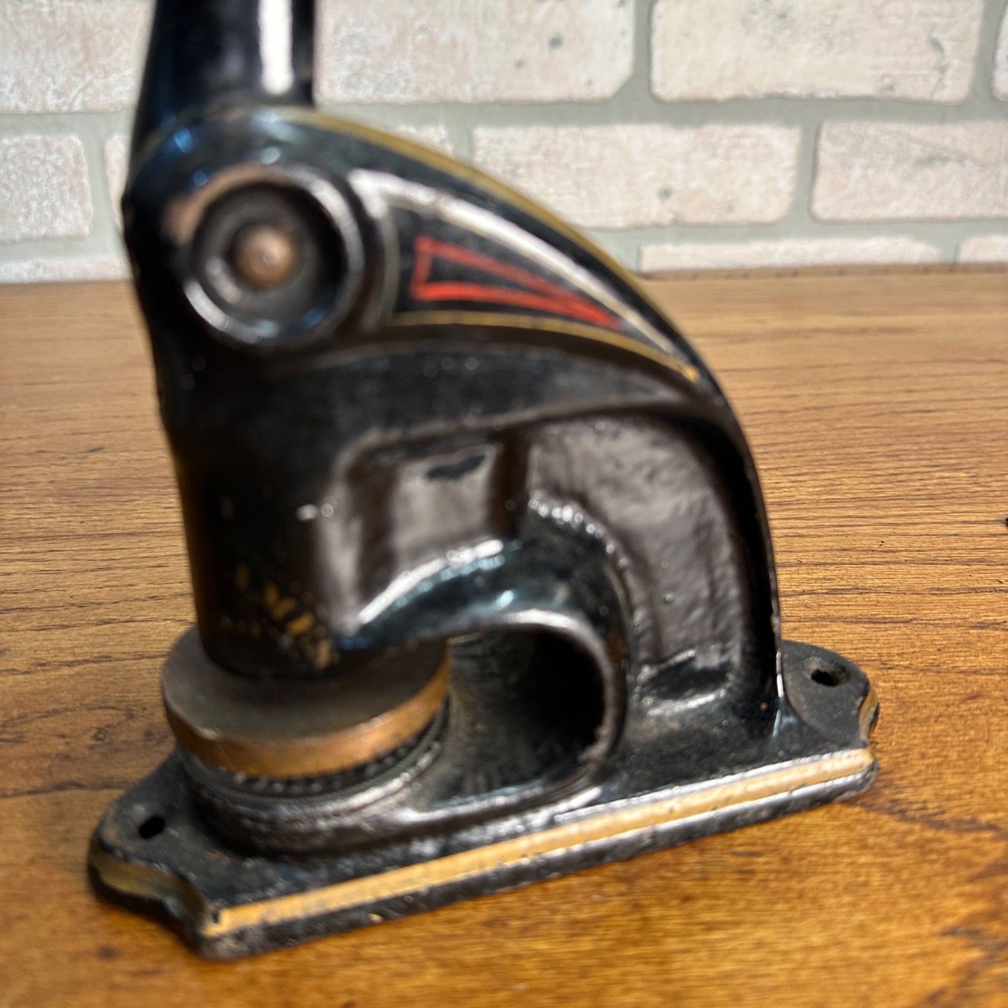 Henderson Ames Cast Iron Notary Stamp Seal - Rhoda Reek Lodge Tomahawk Wis