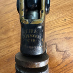 Henderson Ames Cast Iron Notary Stamp Seal - Rhoda Reek Lodge Tomahawk Wis