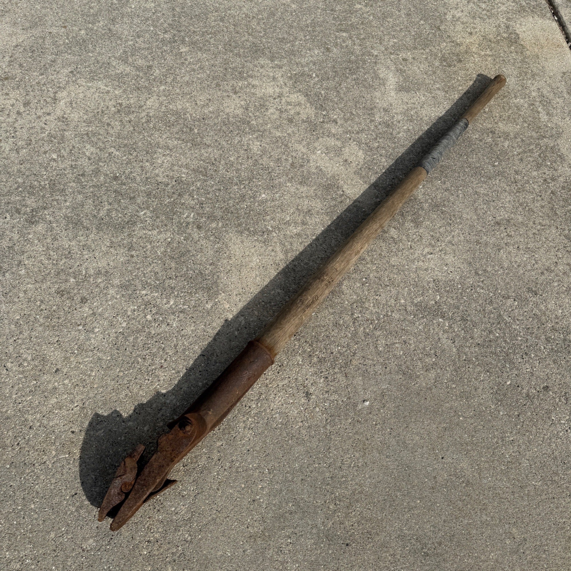 Vintage Safety Car Wrench railroad car mover hand tool lever