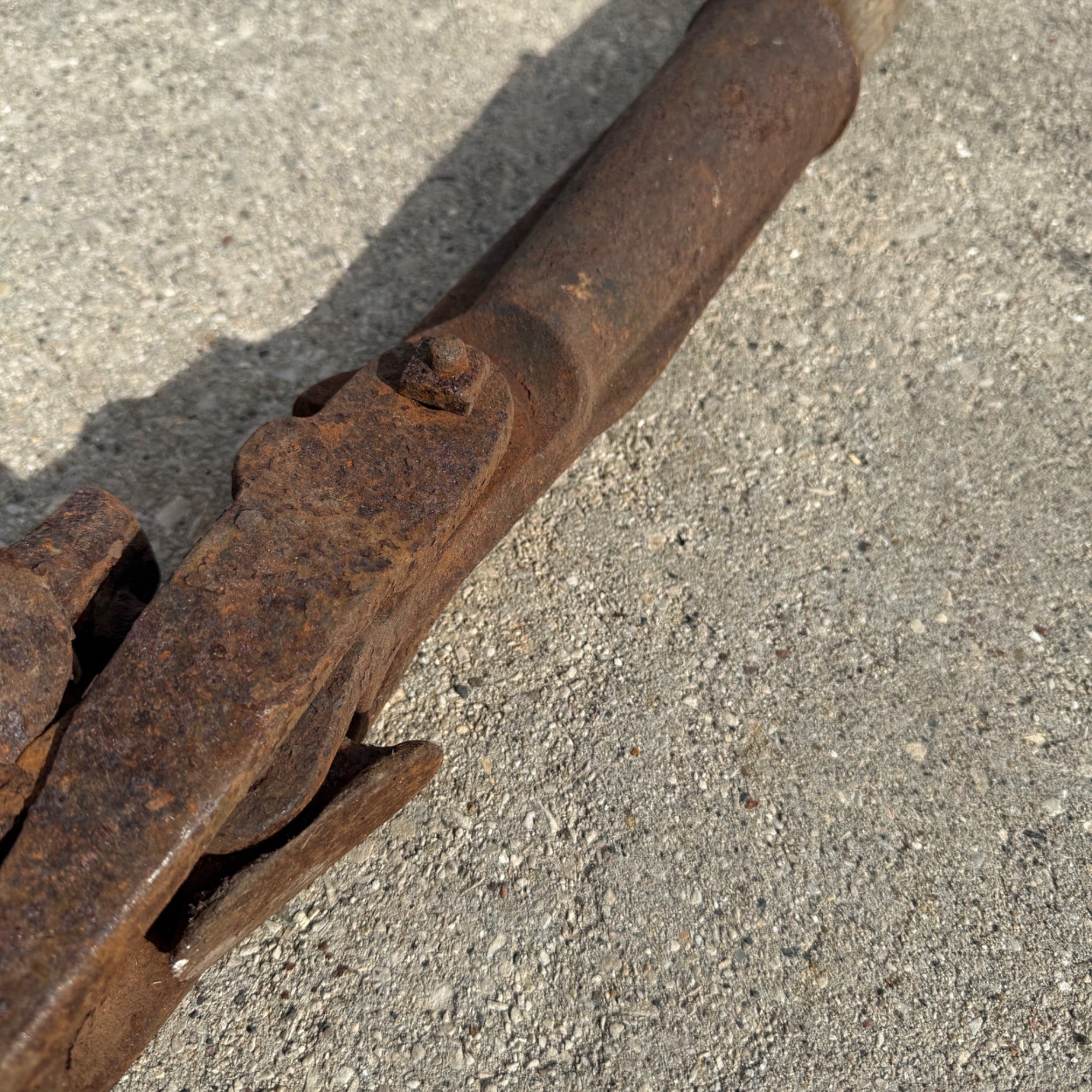 Vintage Safety Car Wrench railroad car mover hand tool lever