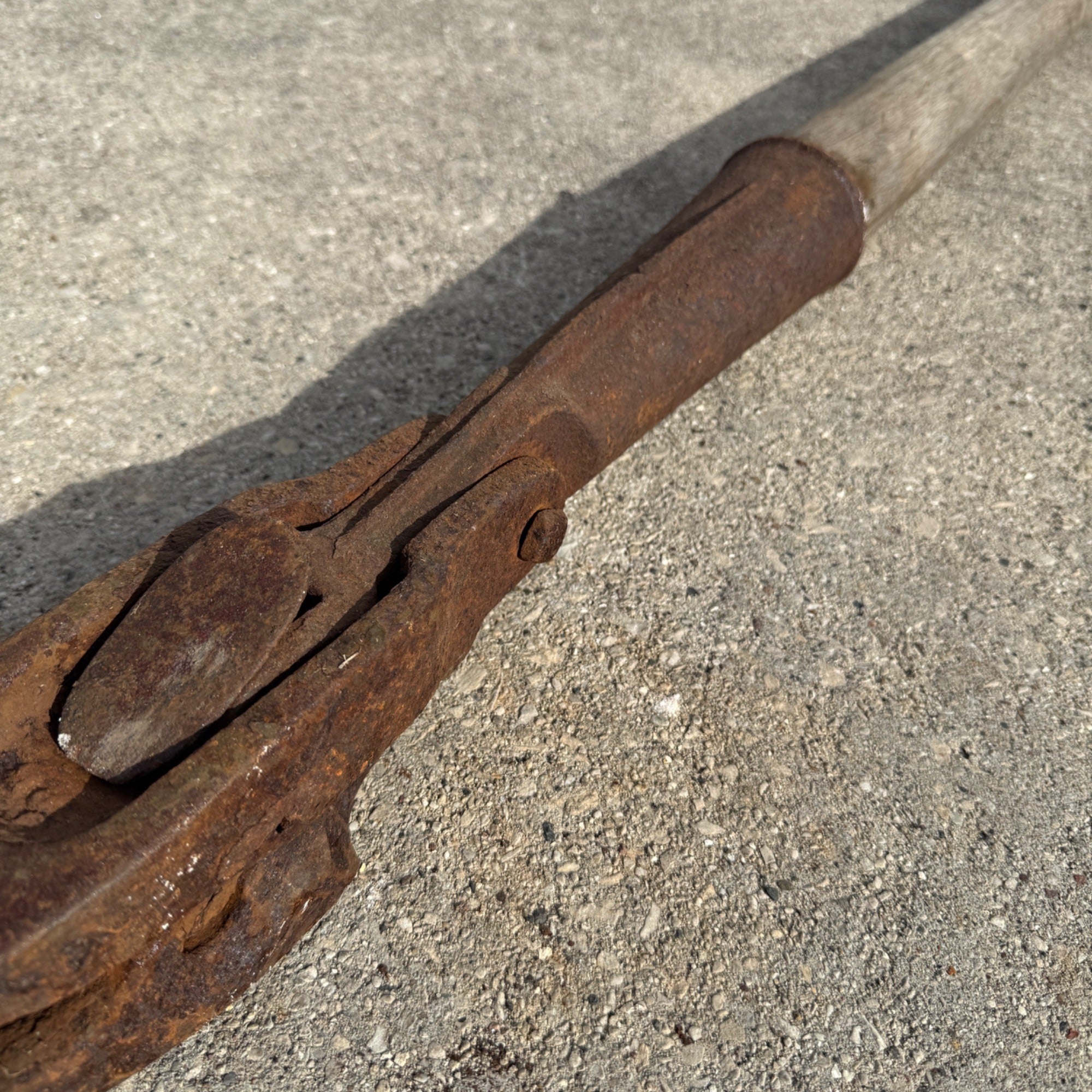Vintage Safety Car Wrench railroad car mover hand tool lever