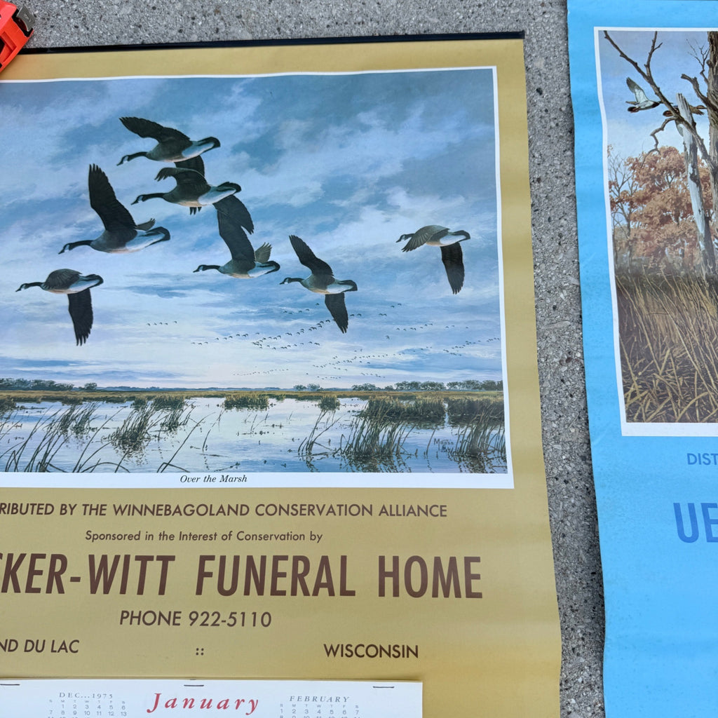Vintage Horicon Marsh Advertising Posters Winnebagoland Conservation Alliance (2)