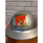 Antique Marx WWI US Army Style Doughboy Toy Helmet Fighting Squadron