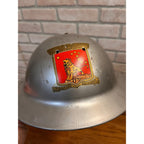Antique Marx WWI US Army Style Doughboy Toy Helmet Fighting Squadron