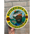 Vintage Famous Amos Butterscotch Chip Cookie Tin Can Container 1977 Collectible
