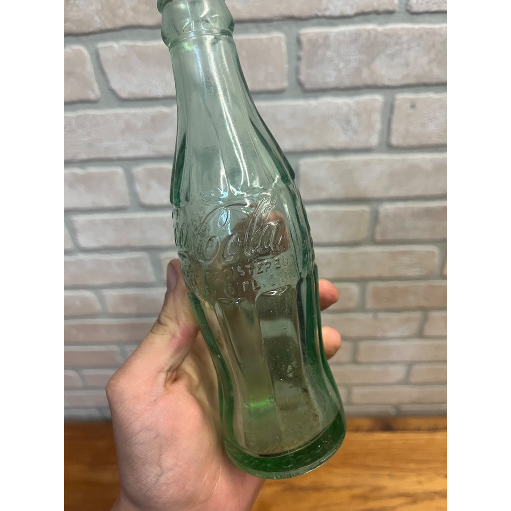 Vintage Oshkosh Wis Coca Cola Bottle 6 Fl Oz Blue Soda Bottle
