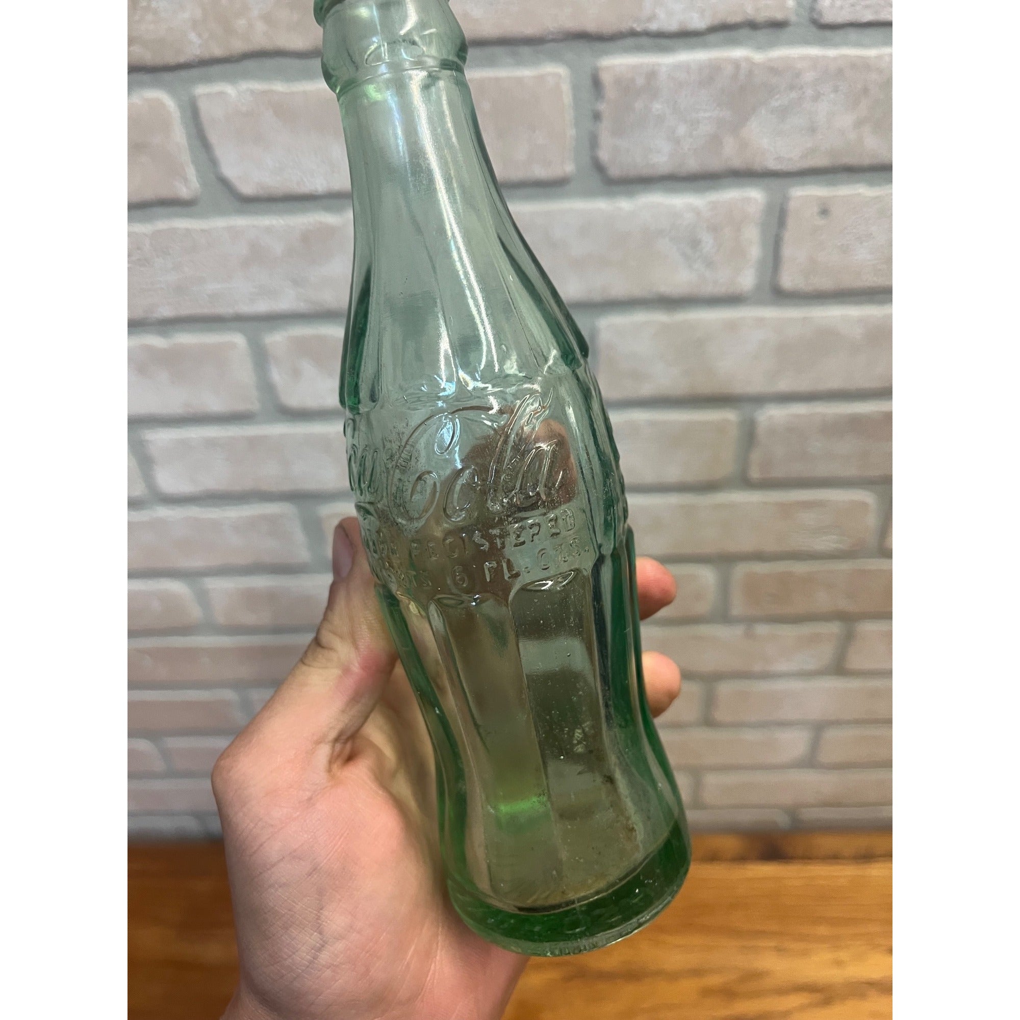 Vintage Oshkosh Wis Coca Cola Bottle 6 Fl Oz Blue Soda Bottle