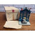 Erzgebirge Wooden Music Box Angel Playing Organ German - Works!