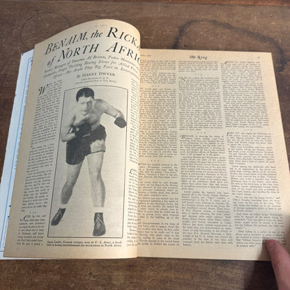 The Ring Boxing Magazine: Dec 1943. Corbett, Fitzsimmons.