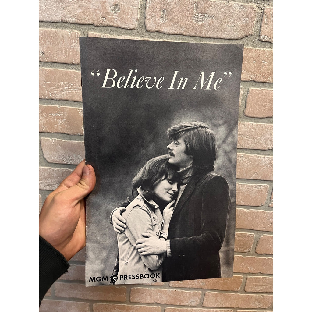 Believe in Me Original Pressbook 1971 No Cut Outs Jacqueline Bisset Sarrazin