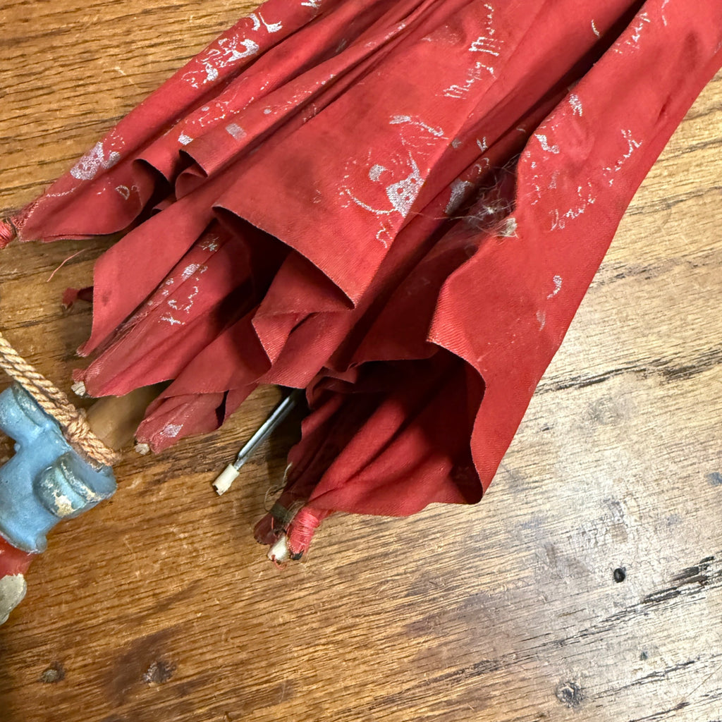 1940's Vintage Disney Mickey Mouse Umbrellas Mickey Handles