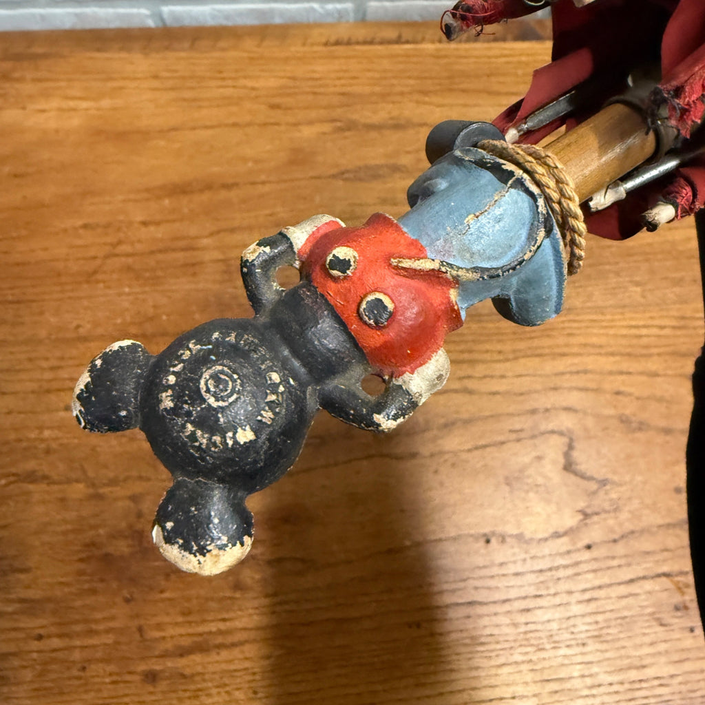 1940's Vintage Disney Mickey Mouse Umbrellas Mickey Handles